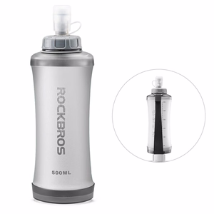 Rockbros 350017001 minkšta bėgimo gertuvė, 500 ml – balta