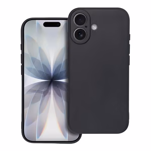 Matinis dėklas telefonui (m) IPHONE 17 - juodas