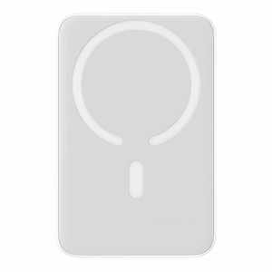 Maitinimo baterija "Baseus Magnetic", 10000 mAh, USB-C 20W, MagSafe (balta)