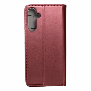 SMART MAGNETO knyginis dėklas telefonui SAMSUNG A25 5G burgundiškas