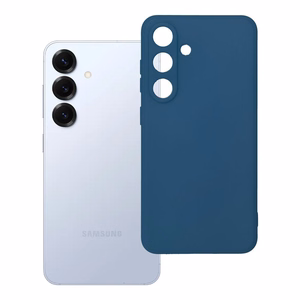 Minkštas dėklas telefonui SAMSUNG S25 tamsiai mėlynas