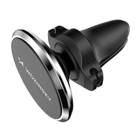 Wozinsky WUMKO magnetinis telefono laikiklis automobilio oro angai - juodas