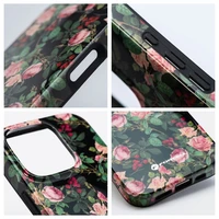 FORCELL F-PROTECT Mirage, karinio lygio dėklas su MagSafe, suderinamas su IPHONE 15 PRO MAX rožinė drama