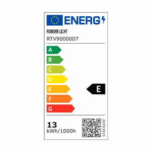 Forever Light LED Bulb E27 A60 12.8W 1520lm 3000K class E
