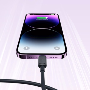 USB kabelis Joyroom (S-A14) lightning (2.4A) 2m juodas