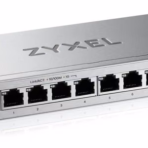 Zyxel GS1200-8 v3 – valdomas L2, gigabitinis Ethernet, tinklo komutatorius, pilkas
