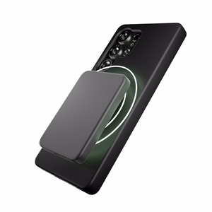 Puro Icon Mag silikoninis dėklas telefonui su MagSafe Samsung Galaxy S25 Ultra - juodas