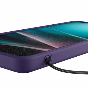 SPIGEN ULTRA HYBRID MAG MAGSAFE GALAXY S26 ULTRA giliai violetinis