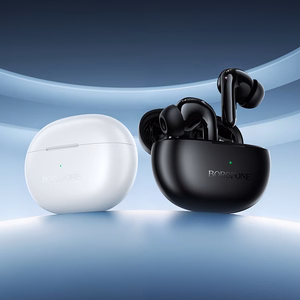 Baltos TWS Bluetooth ausinės Borofone FQ16 Star, ANC+ENC, Smart AI