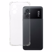 Dėklas telefonui Clin Anti Shock 1,5mm XIAOMI POCO M5 - permatomas