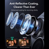 "ESR Armorite" fotoaparato apsauga "Samsung Galaxy S26 Ultra" - Juoda