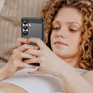 Anglies dėklas Samsung Galaxy S25 Edge - juodas