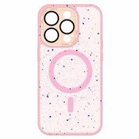 Tel Protect Magnetinis Splash Matinis dėklas telefonui iPhone 15 Plus šviesiai rožinis