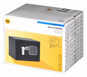 Yale YSV/170/DB2 pastatomas plieninis seifas, 3,8 l, juodas