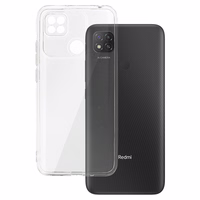 Galinis dėklas 2 mm XIAOMI REDMI 9C skaidrus