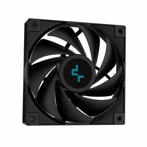 DeepCool LS720S Zero Dark procesoriaus viskas viename skystas aušintuvas 12 cm juodas 1 vnt.