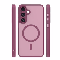 Mag Matt dėklas Samsung Galaxy S26 kaštoninė