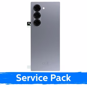 Задняя крышка совместимая с Samsung F956 Z Fold6 / Silver Shadow / (Service Pack)