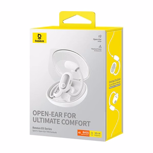 Ausinės TWS Baseus Eli Sport 1, (baltos)