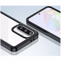 Outer Space dėklas telefonui Samsung Galaxy A56 dėklas su lanksčiu rėmeliu - juodas