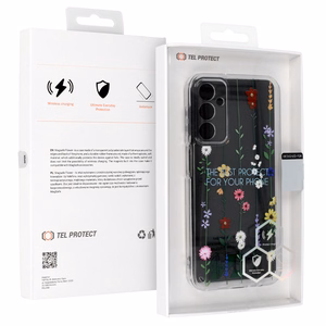 Tel Protect Flower dėklas telefonui Samsung Galaxy A05 dizainas 4