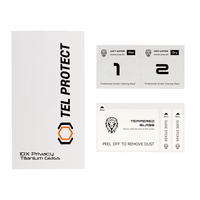 Privatumo apsauginis stiklas Tel Protect 10X Privacy Titanium skirtas Iphone 13/13 Pro/16e