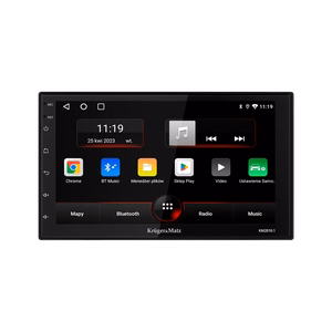 Automobilinis radijas Kruger&Matz KM2010 su CarPlay/Android Auto