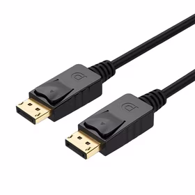 UNITEK Y-C607BK „DisplayPort“ kabelis 1,5 m Juoda