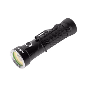 Rebel LED flashlight with movable head