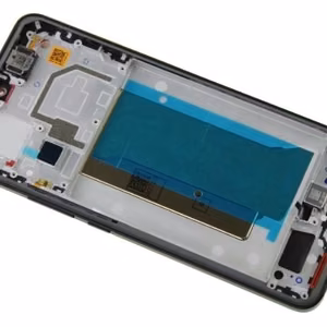 LCD ekranas Xiaomi 13T 5G/13T Pro 5G su jutikliniu ekranu su rėmeliu juodas originalus (service pack)