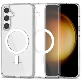 Tech-Protect FlexAir Hybrid Magnetinis dėklas Samsung Galaxy S24 - Skaidrus