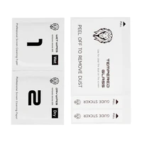 Grūdintas stiklas Tel Protect 3D objektyvo apsauga kamerai Iphone 15 Pro/15 Pro Max skaidri (3 objektyvai)