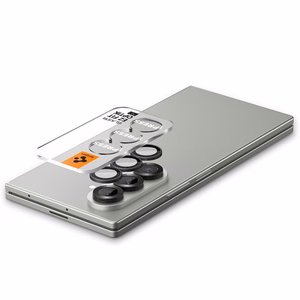 Spigen Optik Pro HD Glas.TR EZ Fit 2-jų rinkinys kameros apsauga Samsung Galaxy Z Fold 7 - juodas