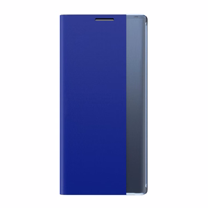 Sleep Case knygos tipo dėklas su išmaniu langu iPhone 13 mini mėlynas