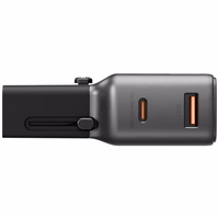 Tinklo įkroviklis Energea TravelGo Adapter 35 USB-A/USB-C 35W grafitinis-juodas