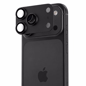 Benks OmniWarrior vientisa metalinė kameros objektyvų apsauga (C.M.SX.AP.BK.R070) iPhone 18 Pro (AR, juoda)