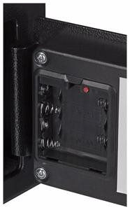 Yale YSV/170/DB2 pastatomas plieninis seifas, 3,8 l, juodas