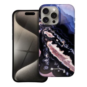 FORCELL F-PROTECT Mirage, karinio standarto išbandytas dėklas telefonui su MagSafe, skirtas IPHONE 15 PRO MAX, auksinės salos spalvos