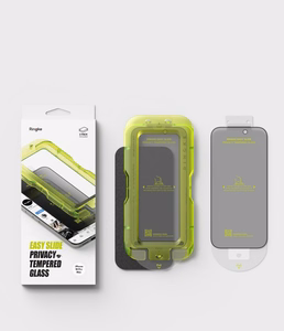 Ringke Easy Slide Privacy privatumo grūdintas stiklas, 2 vnt. komplektas, skirtas iPhone 18 Pro Max