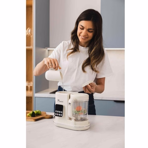 Momini 7in1 MiniChef garų multitrintuvas su buteliuko šildymo funkcija