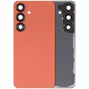 Galinis dangtelis suderinamas su Samsung S931 S25 / Coral Red / (su kameros objektyvu) OEM
