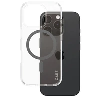 CARE by PanzerGlass Flagship dėklas iPhone 16 Pro 6.3" juodas/juodas magnetinis 1346