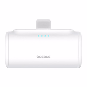 Išorinė baterija OS-Baseus Compact IP 5000mAh 20W (balta)