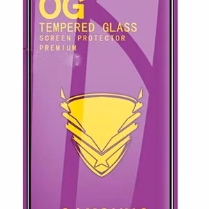 Закалённое стекло "11D Full Glue" для Samsung A105 A10 A107 A10S M105 M10 чёрный bulk
