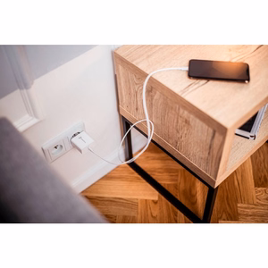 Įkroviklis Forcell (1xUSB-C 3A 45W) baltas