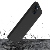 iPhone 13 dėklas iš 3mk Silicone Case serijos - juodas