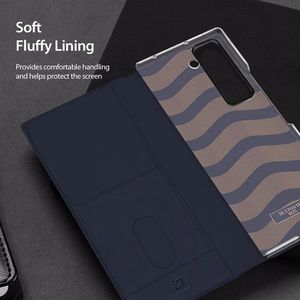 DUX DUCIS dėklas BRIL su rašiklio laikikliu skirtas SAMSUNG Z Fold SE/W25 mėlynas