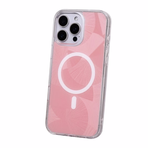 Flash Mag dėklas for iPhone 16 Pro 6,3" rožinis