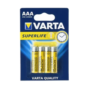 VARTA cinko baterija R3 (AAA) Superlife 4 vnt.