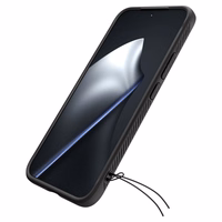 Spigen Rugged Armor Dėklas for Xiaomi 15T Pro - juodas
